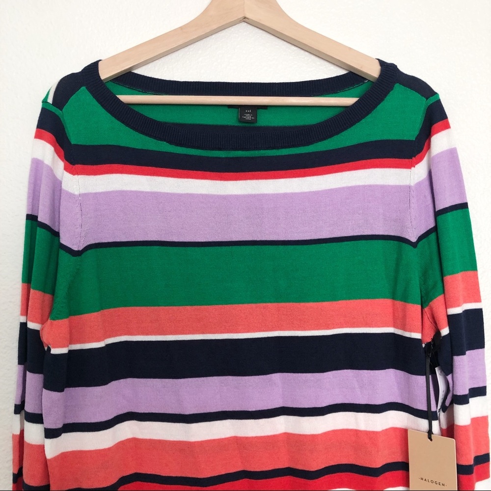 Halogen Striped Sweater - Picture 2 of 7